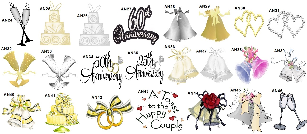 30 Personalized Anniversary Mini Bubbles Label Wrappers 25th, 40th, 50th, 60th