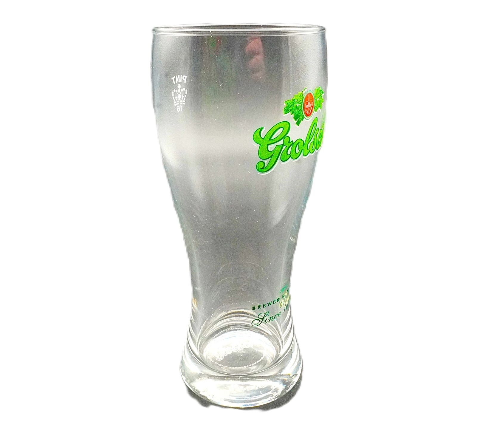 Personalised Grolsch Pint Glass Great Gift for Him or Her Your Message Engrave