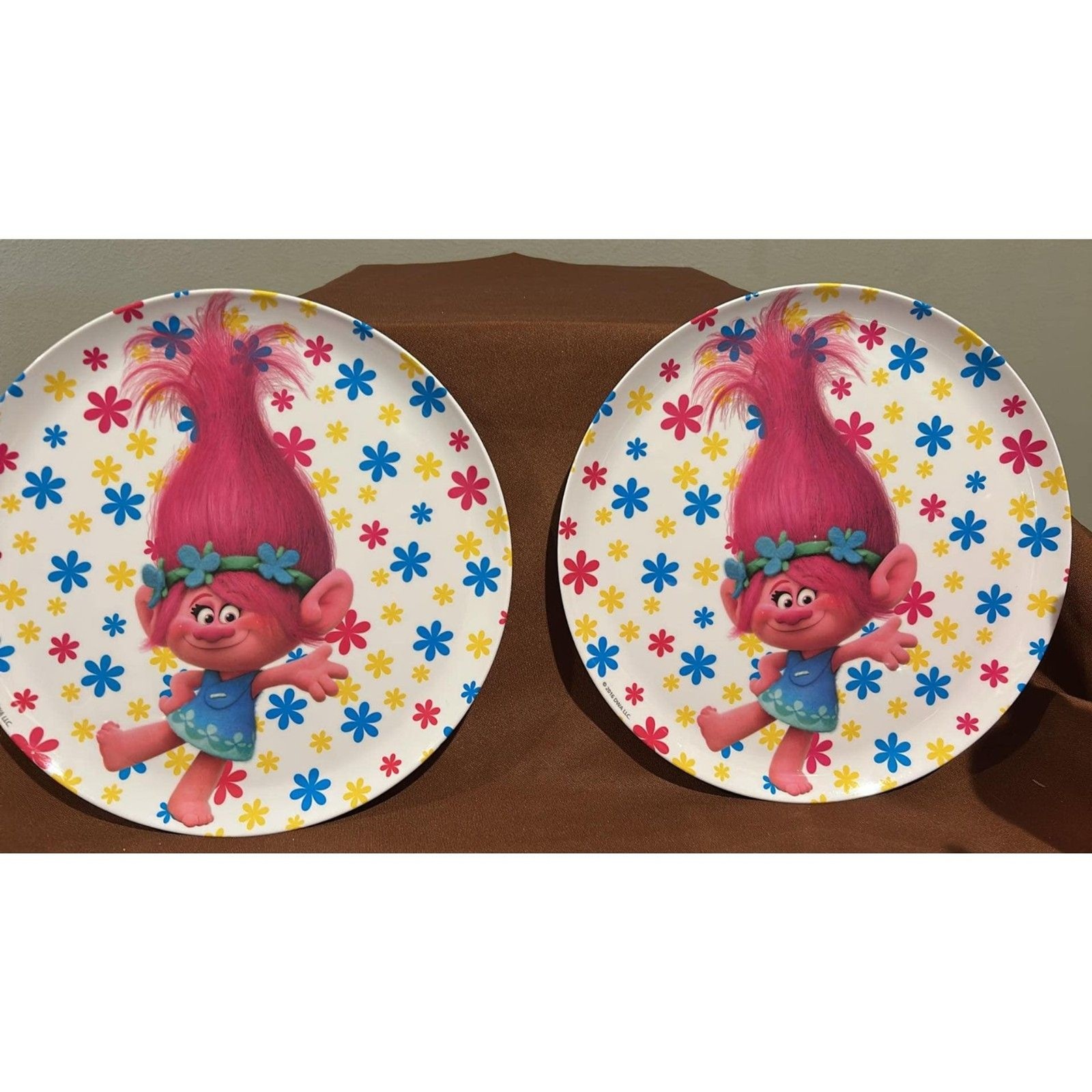 Lot of Troll Plates Bowls Cups Key Chain new