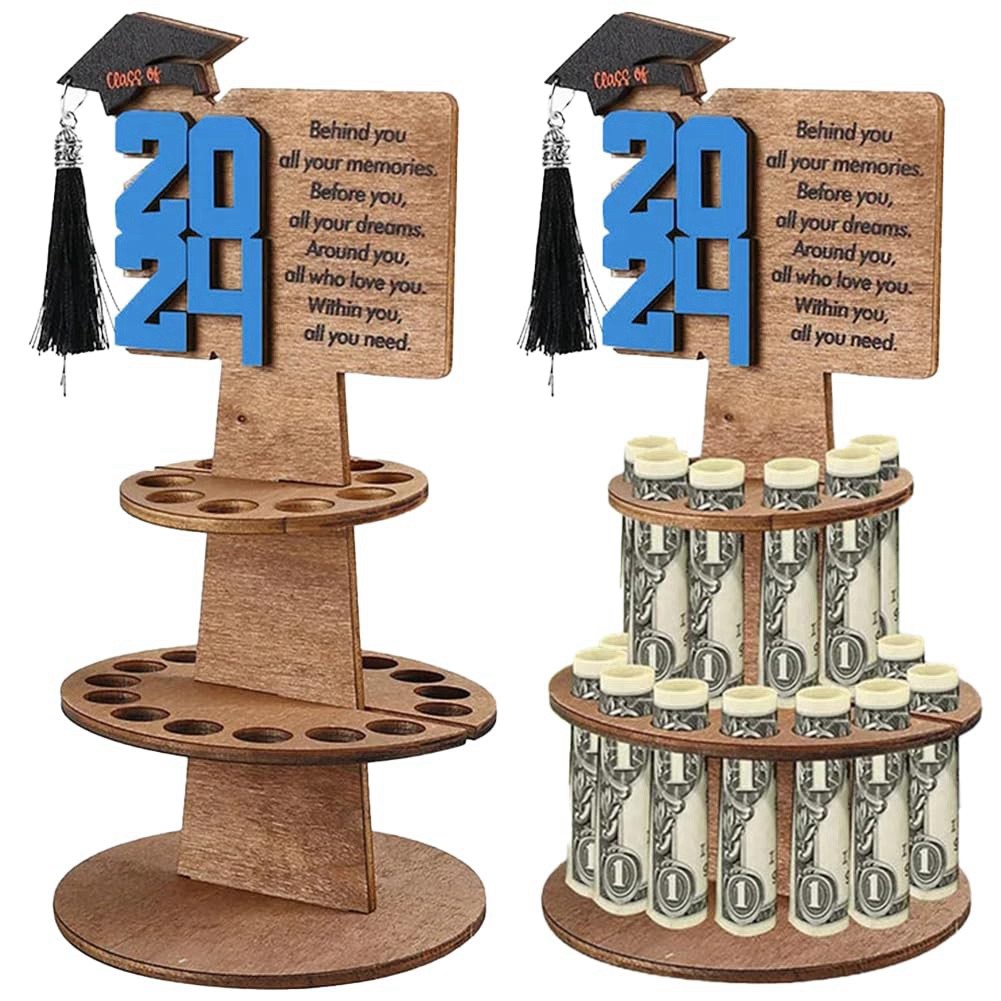 2024 Graduation Gift Money Holder Congratulation Card Holder Money Cake for4906