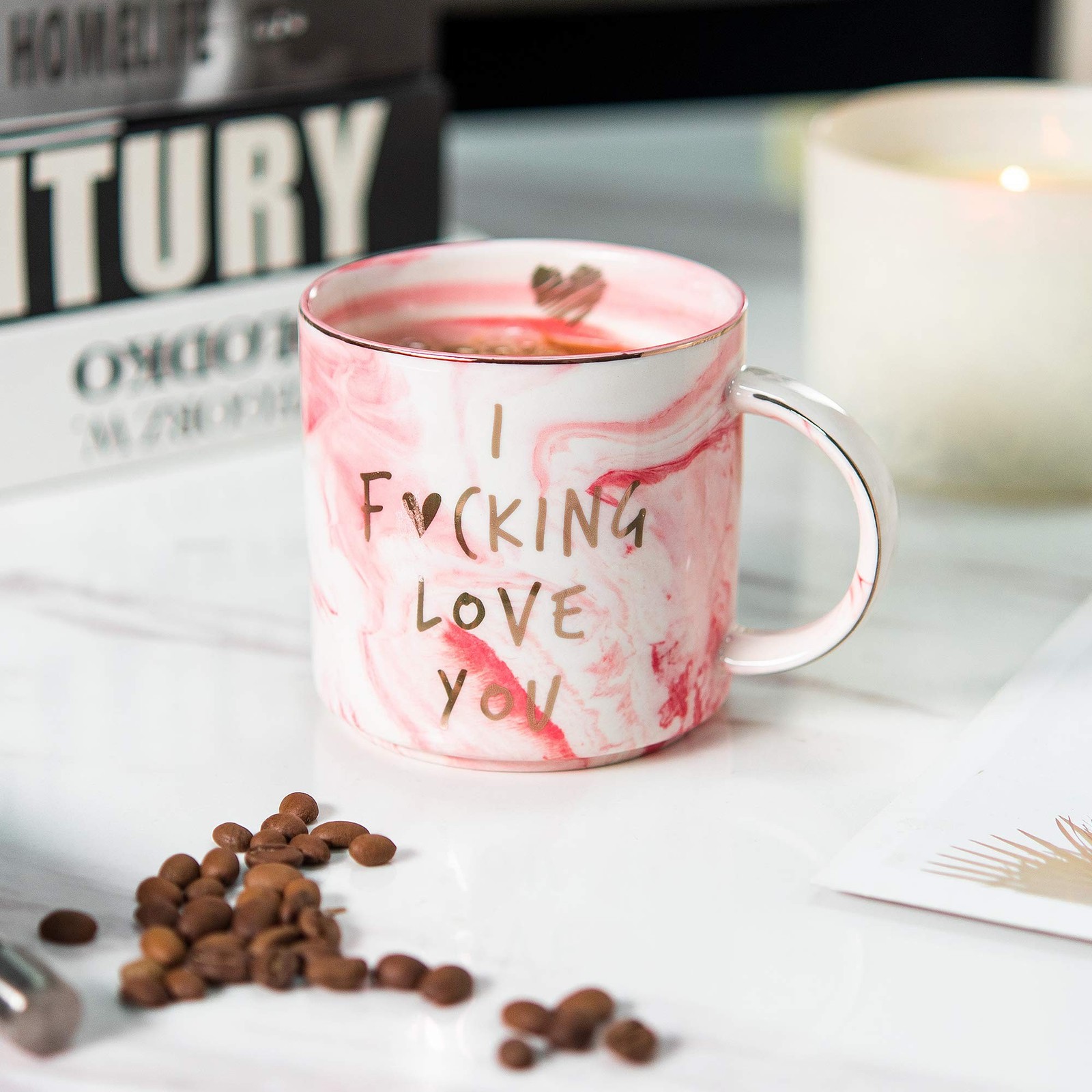 Girlfriend Anniversary, Birthday, Romantic Gift – I Love You – Cute Couple Gi…