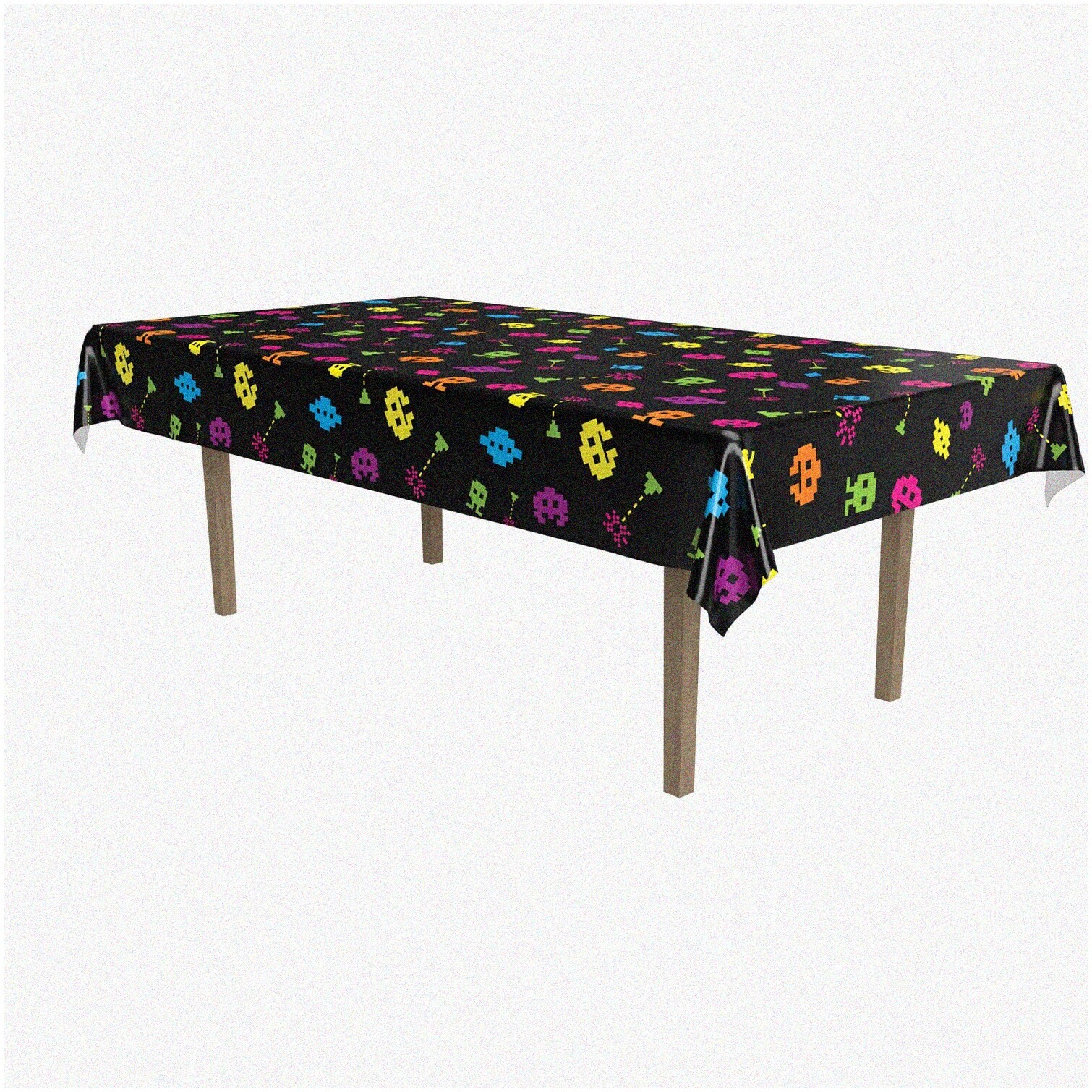Retro Arcade Vibes Tablecloth 54×108 inches