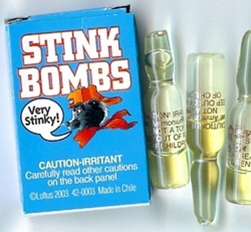 STINK BOMBS poo poop nasty crap smell ( 3 TOTAL )