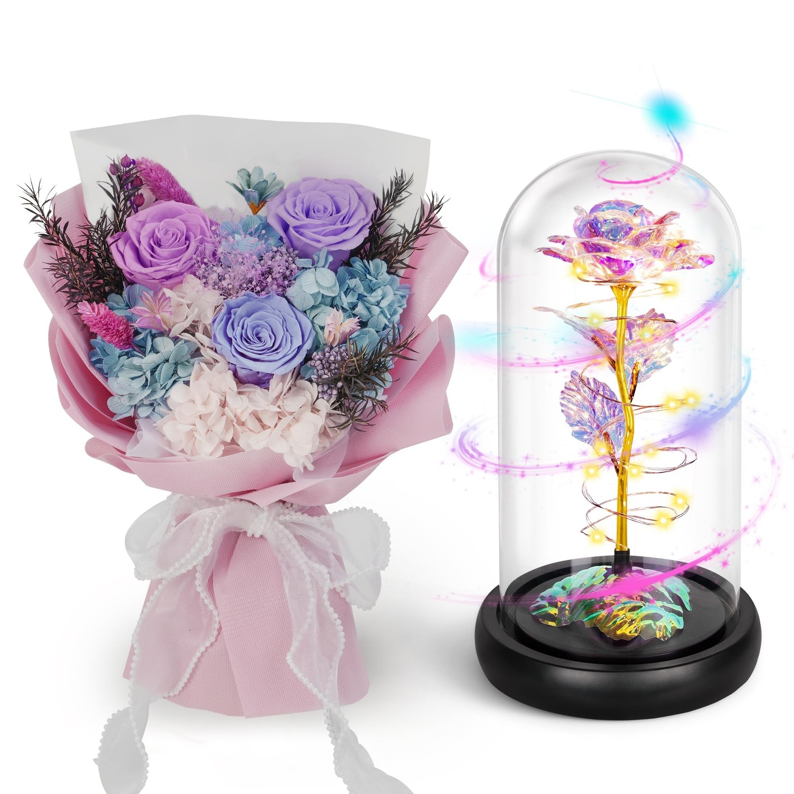 Childom Birthday Gifts for Women,Preserved Flowers for Delivery Prime,Christm…