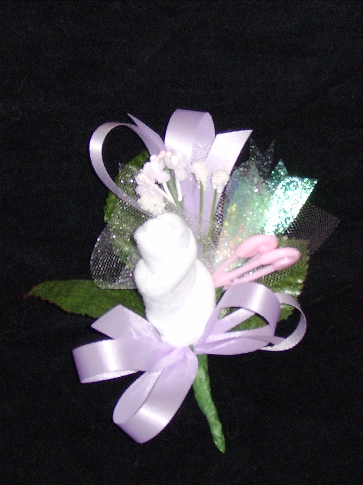 Baby Shower Corsage for daddy, hostess Boutonniere Handmade