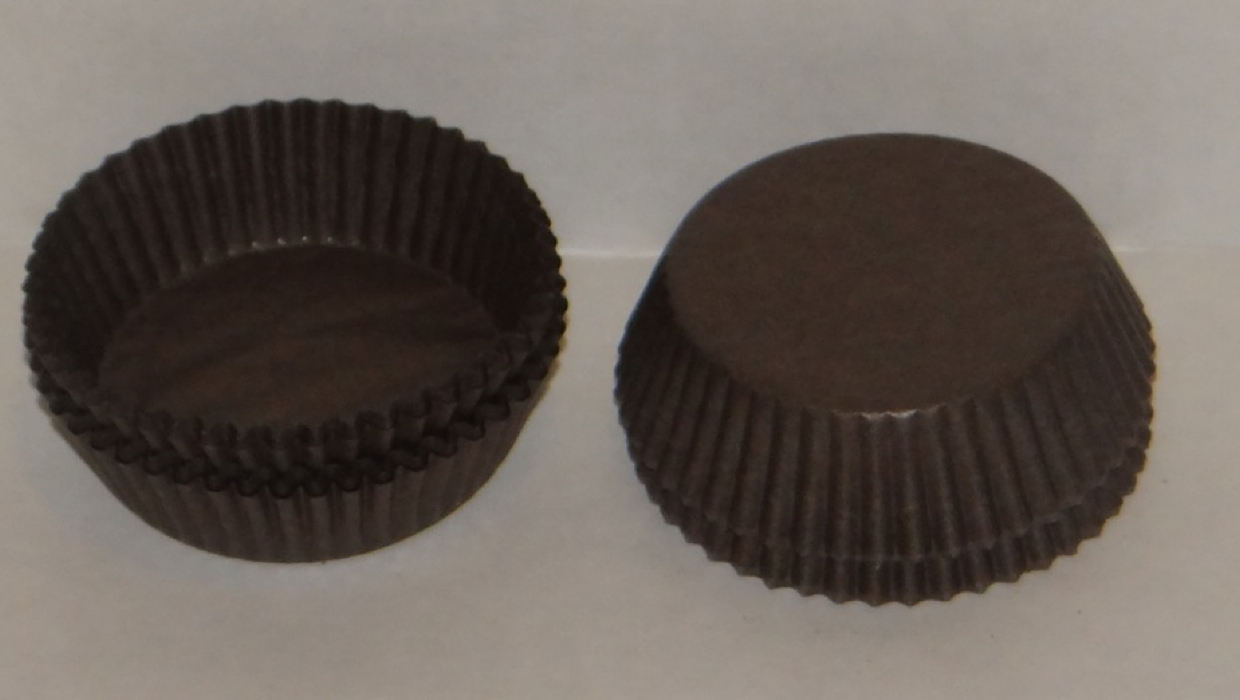 #601 Brown Paper Candy Cups 1000 Pack Candy Making Supplies CP-16 NEW