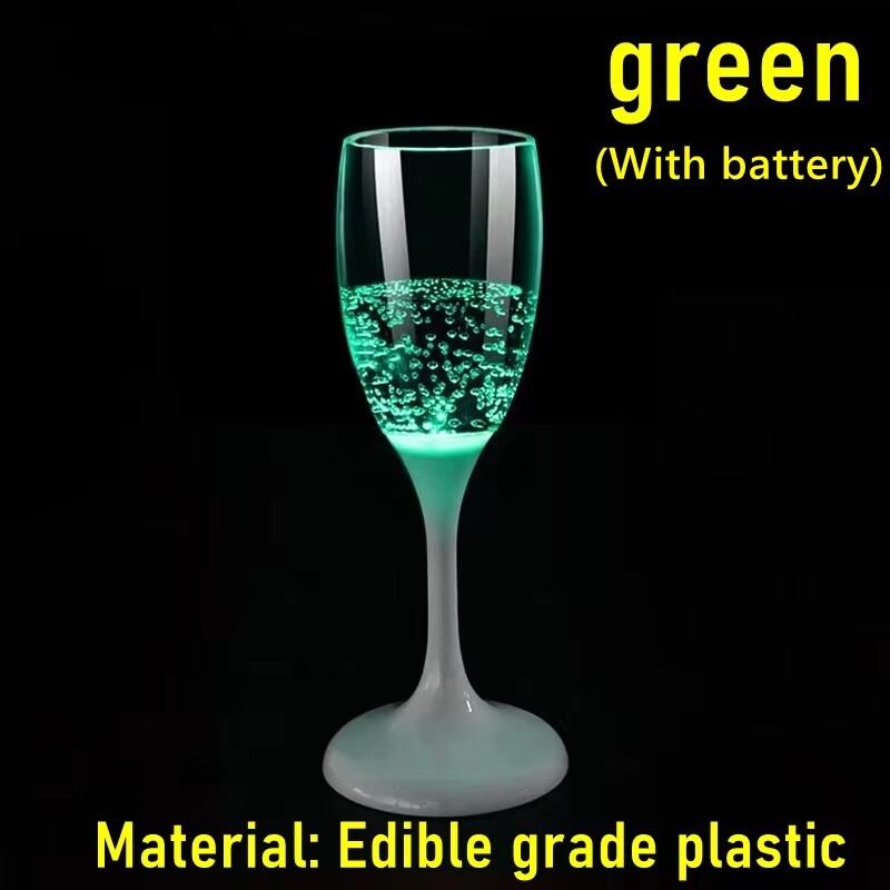 6 Color LED Flashing Light Up Cups Multicolor Party Mugs for Drinks and Decor
