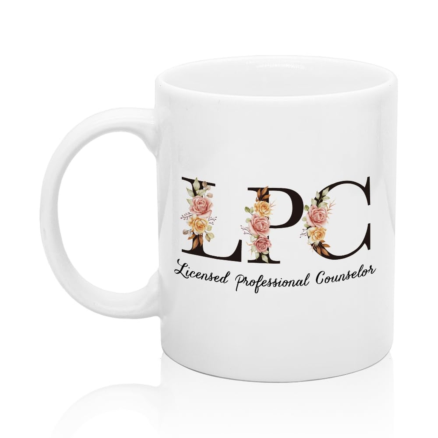 XQLZY LPC Licensed Professional Counselor Coffee Mug, LPC Tea Cup, Thank You …