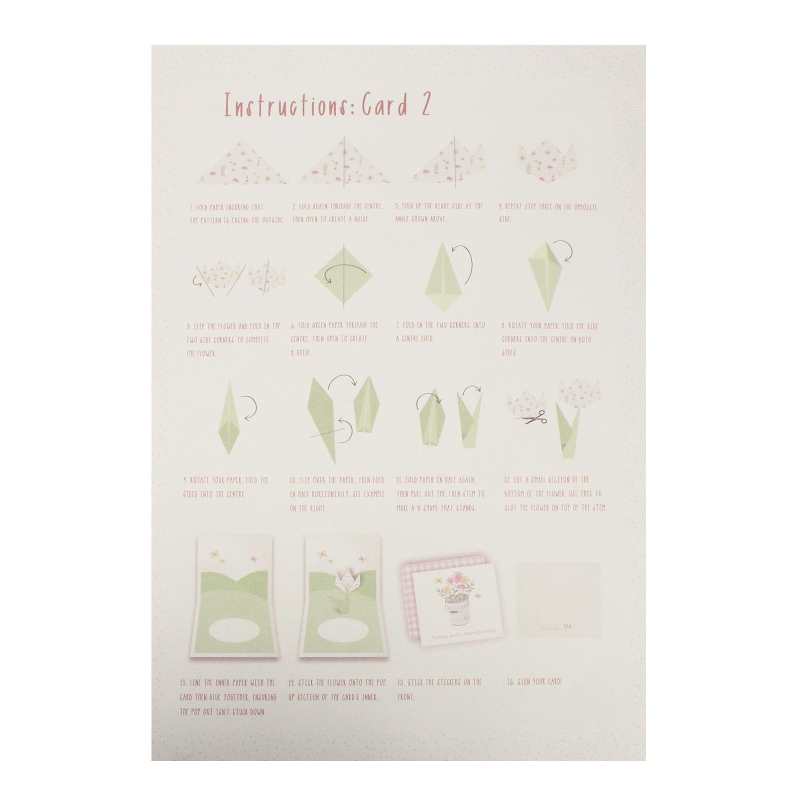 Mothers Day Make your Own Cards Kit Mummy and Grandma