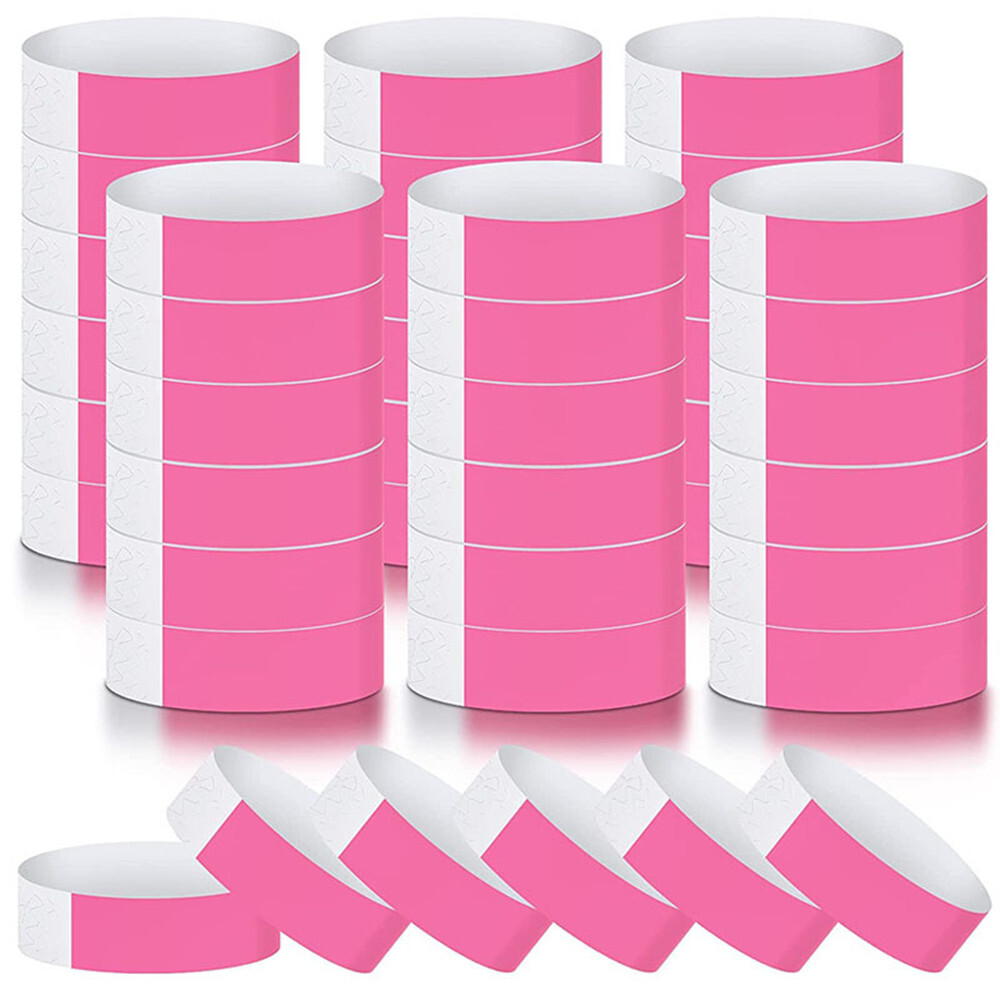 Paper Wristbands for Events Assorted Colors 600 Pcs Neon Wristbands Waterproof P