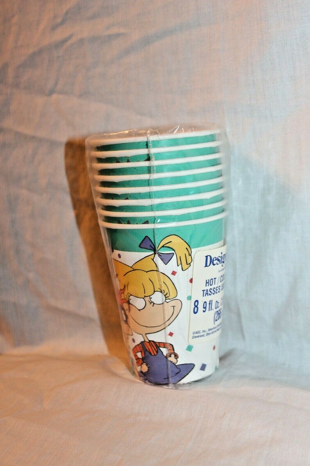 NEW IN PACKAGE 8-RUGRATS PAPER CUPS PARTY SUPPLIES