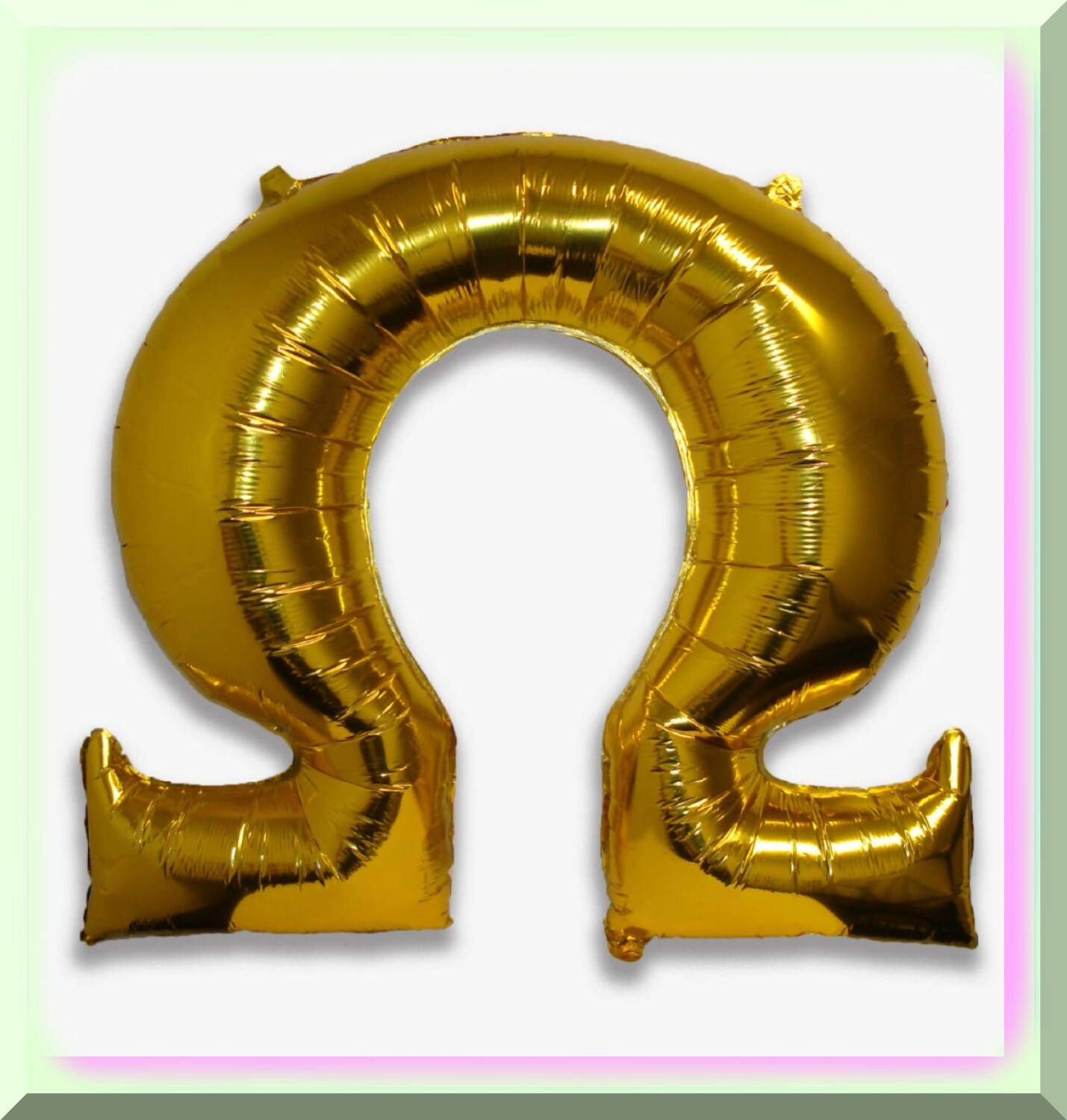 Greek Letter Inflatable Balloons 33×30 inches metallic finish