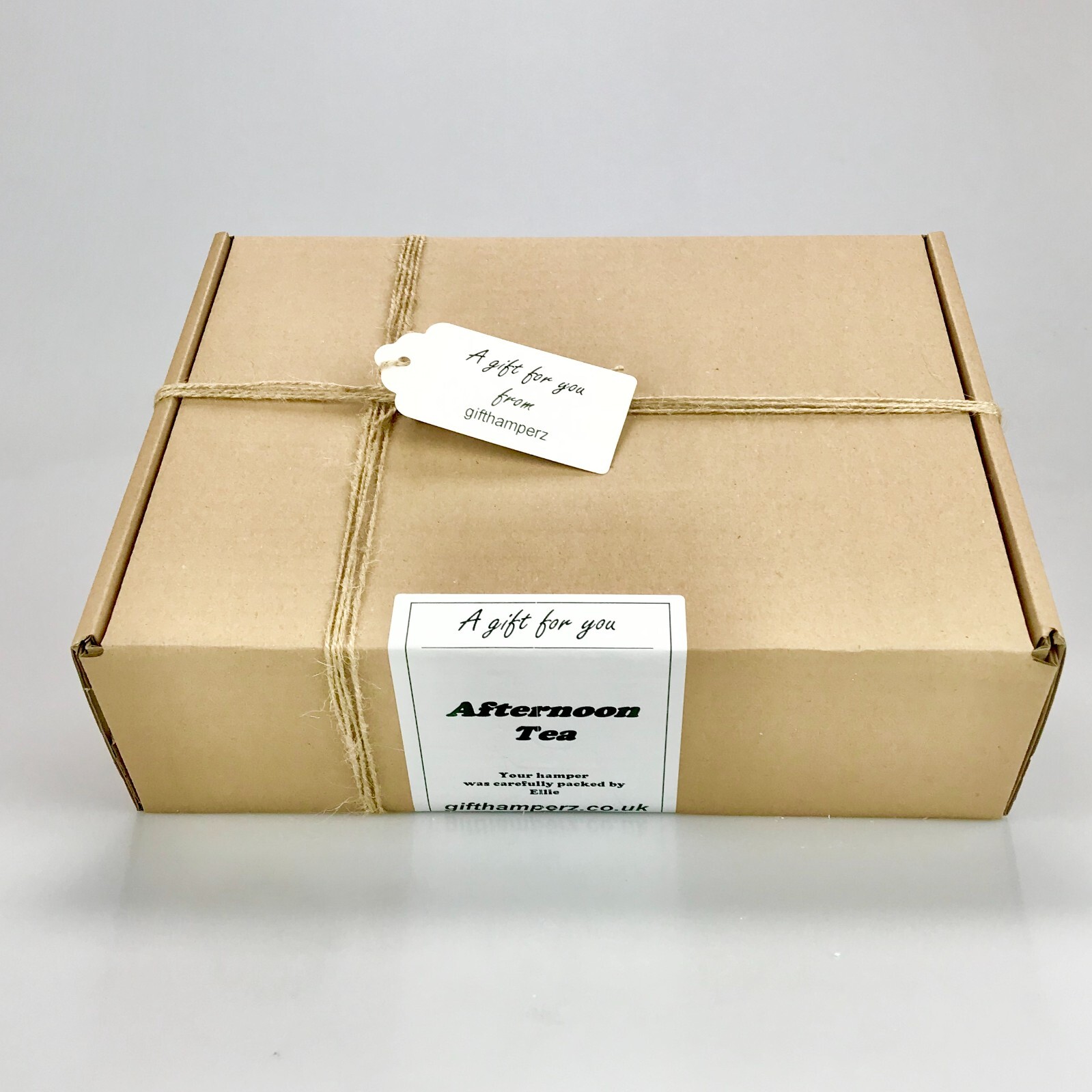Afternoon Tea Box for Dad Grandad Scones Pastries Coffee Sweets Fathers Day Dad