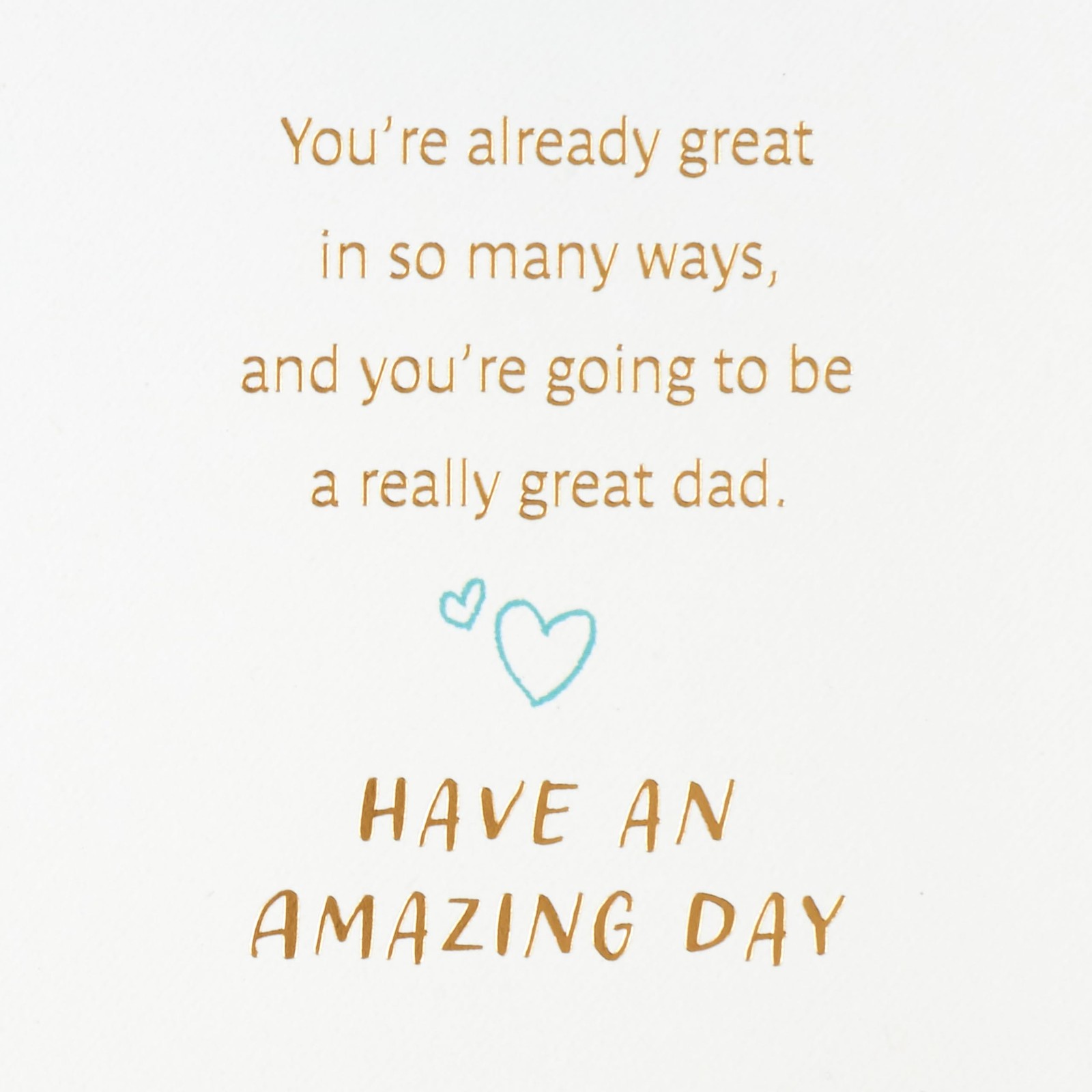 Hallmark 1st Father’s Day Card (Elephants) 5 x 7.2 inches,