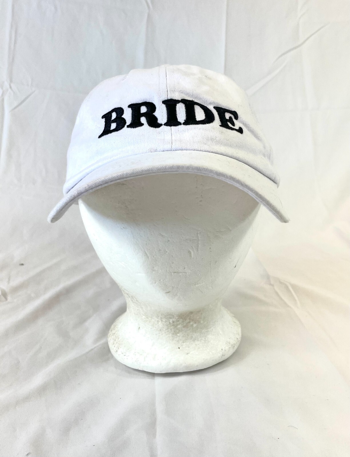 Bride Baseball Cap Strapback Hat Bachelorette Party Wedding Squad Wear White