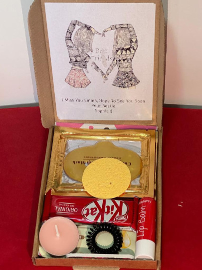 Personalised Hamper Pamper For Her Birthday Spa Self Care Gift Box Christmas Set