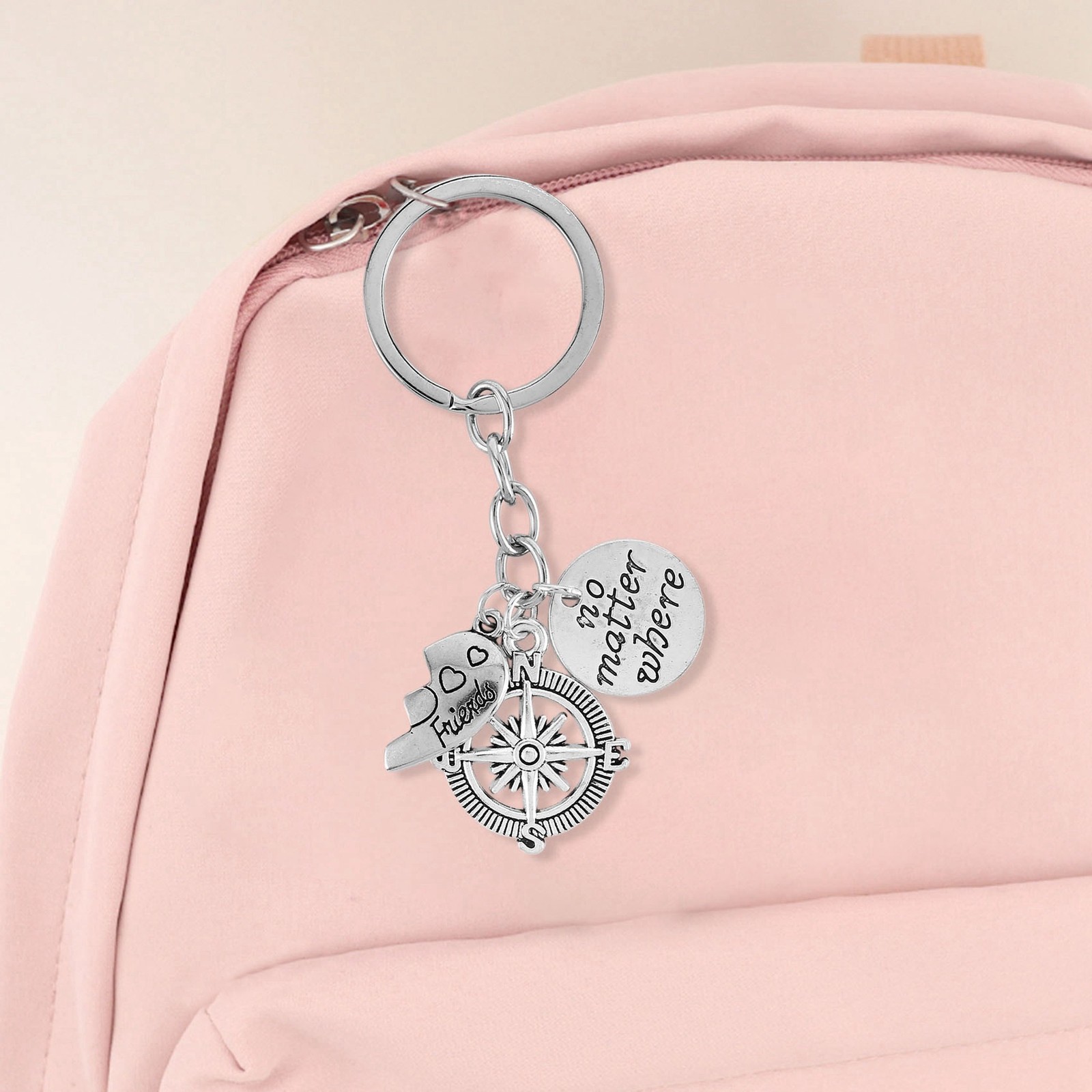 BBF keychains Friendship Love Gift Keyrings for Women (2pcs) H4Z4