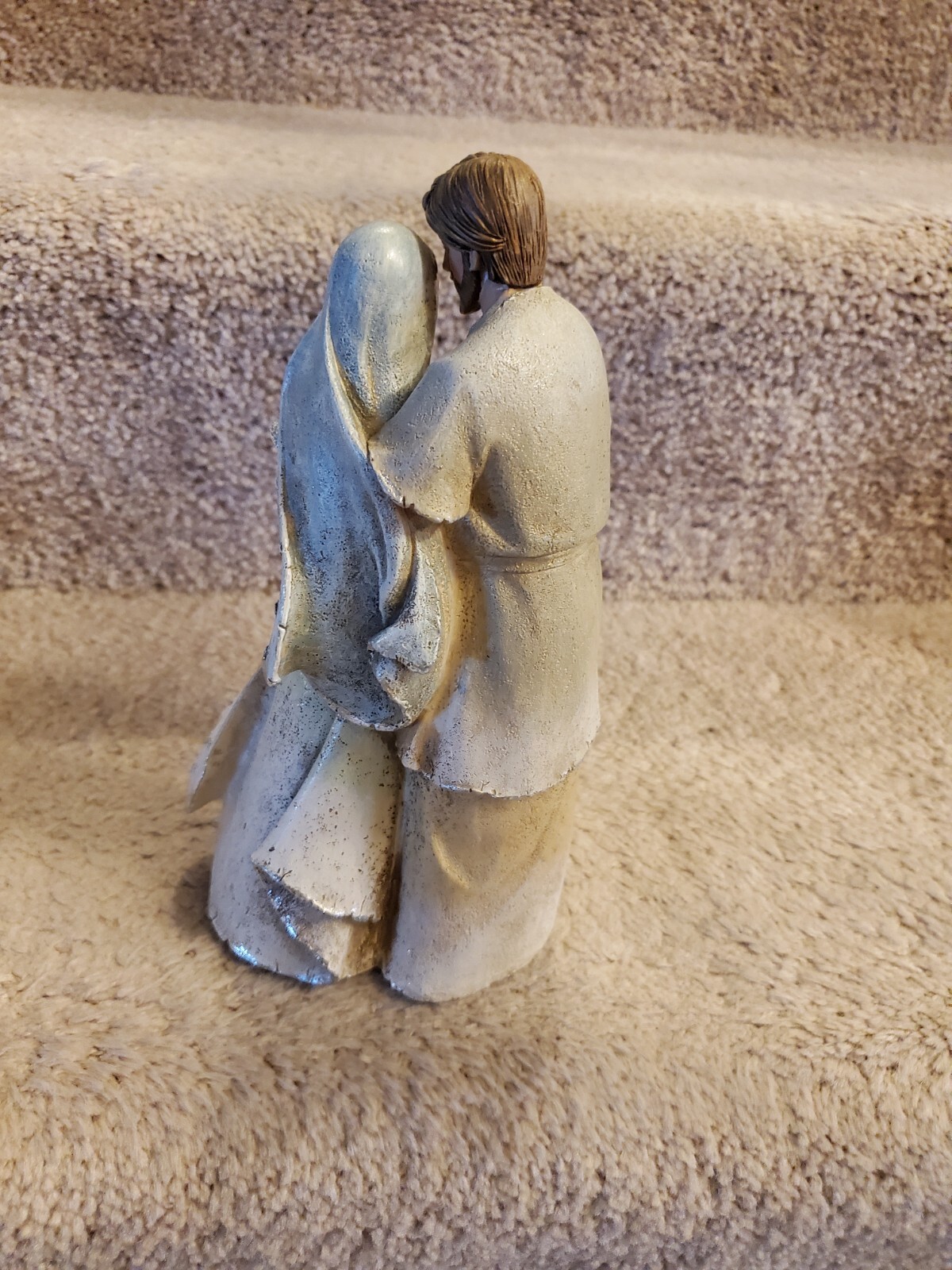 NATIVITY STATUE Jesus Birth Heavenly Blessing Holy Family Christmas Decor NEW