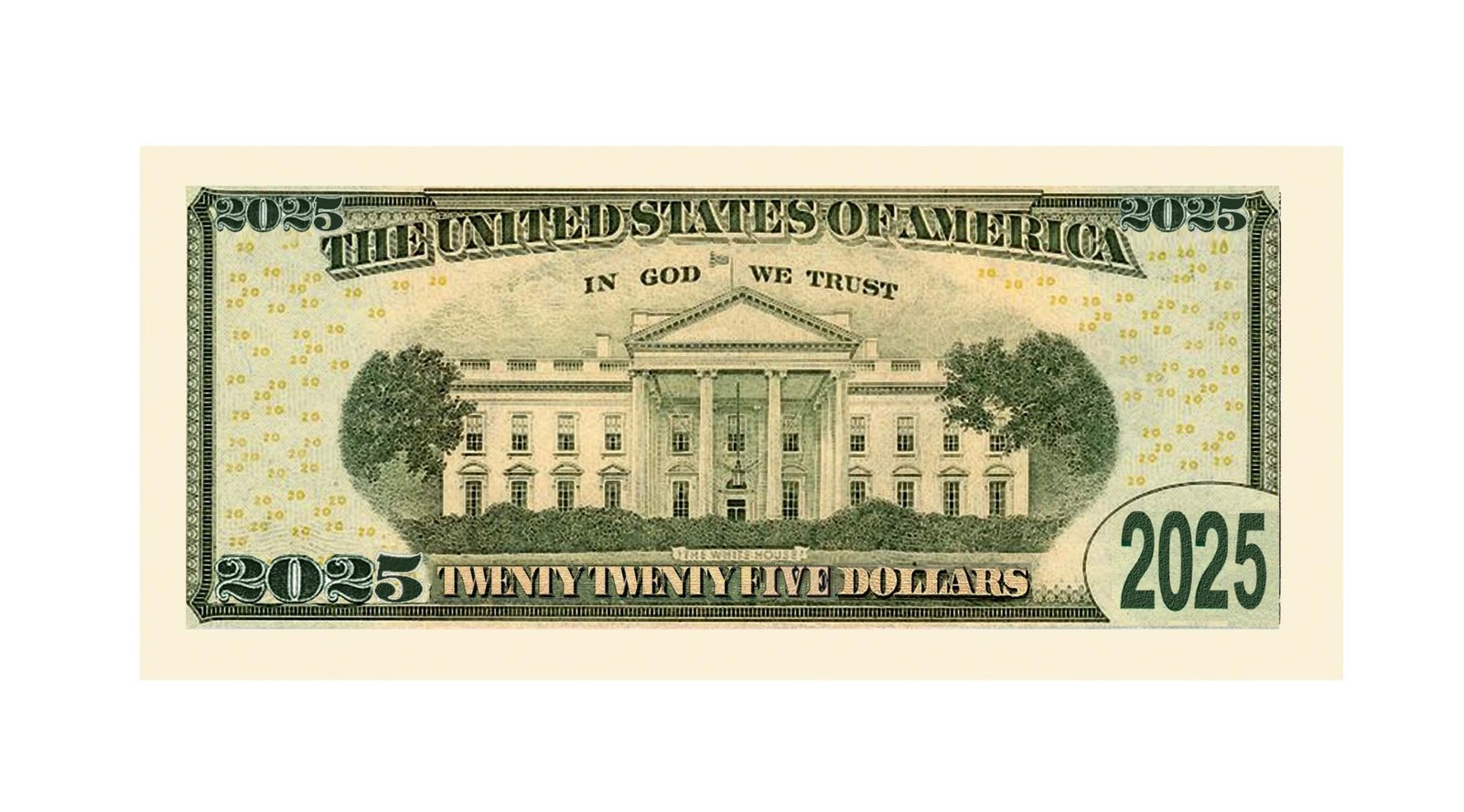 100 – President Donald Trump 2025 Novelty Money Bills Party Fake Play MAGA Note