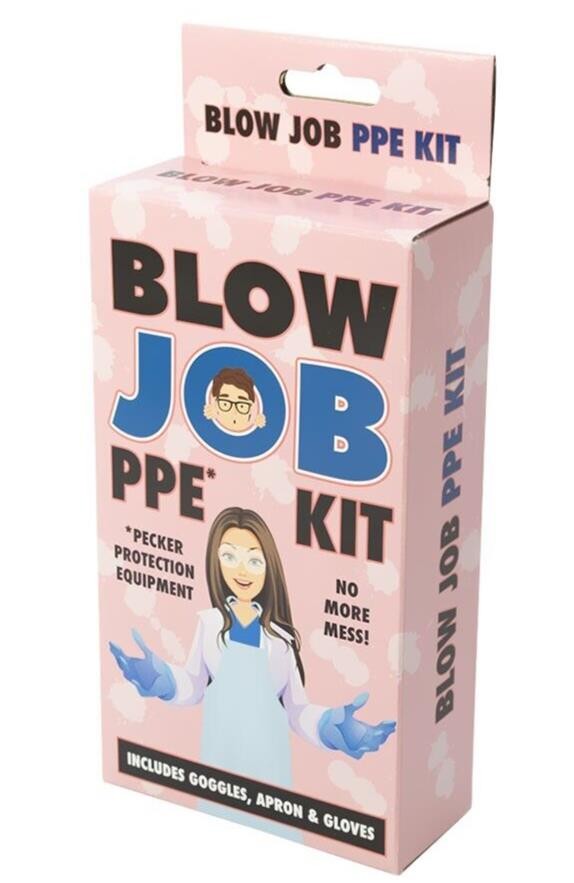 THE BLOW JOB PPE KIT – NO MORE MESS! ~ Funny Adult Gag Joke Adult Pecker Gift