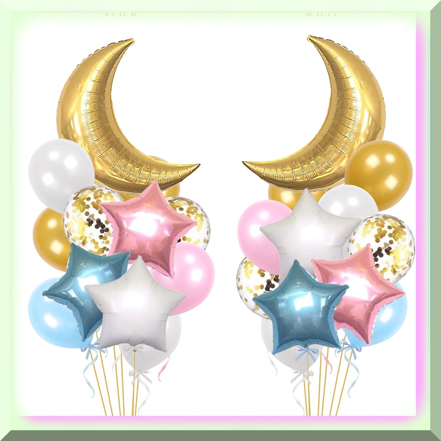Baby Shower and Gender Reveal Balloon Bouquet