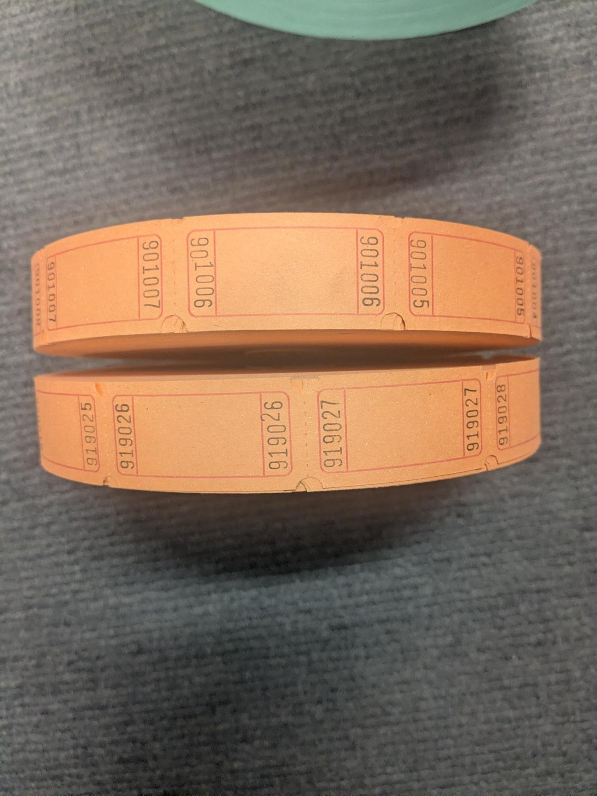 Indiana Ticket Company Raffle Tickets 2 Rolls – 4000 total
