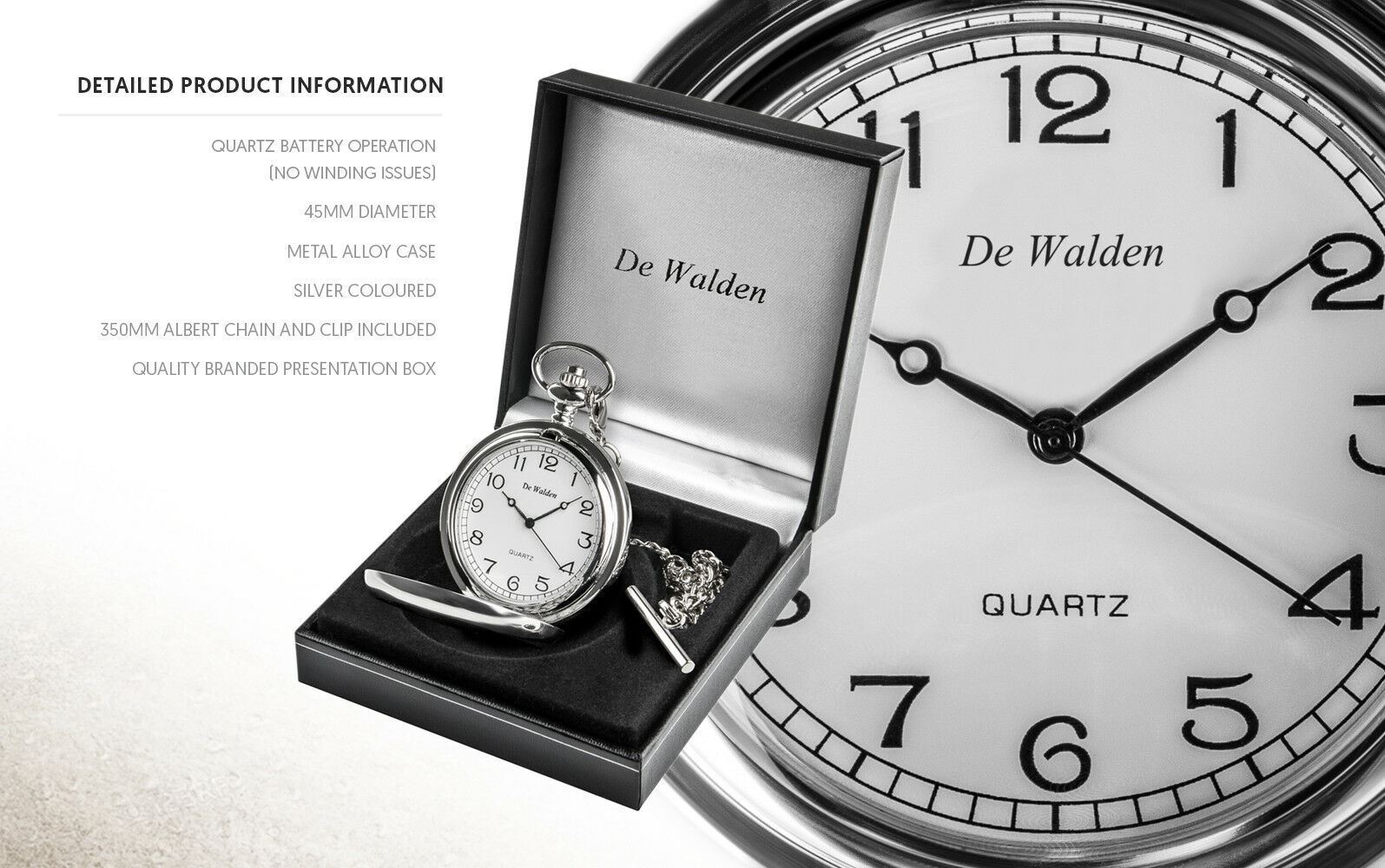 Engraved Quality 18th 21st 30th Birthday Pocket Watch Gift 18 21 30 Gifts