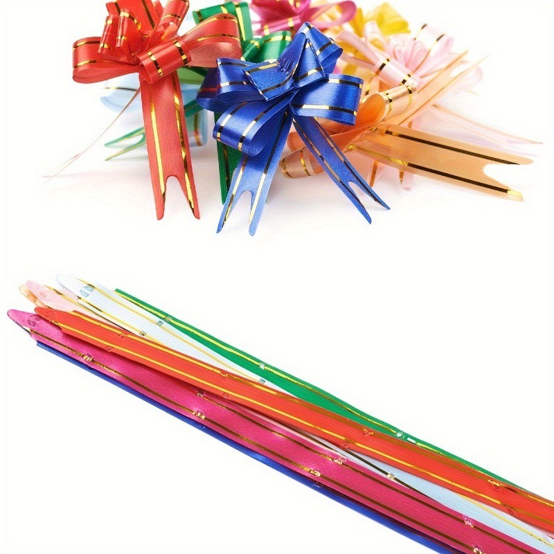 60/40/10PCS Colorful Gift Packaging Bow Party Birthday Mother’s Day Halloween