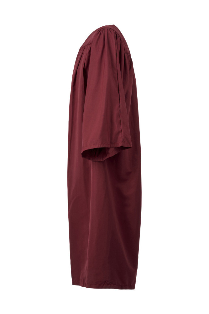 Childrens Wine Choir Gown Age 4 -13 Years Nursery Kids Graduation Costume Outfit