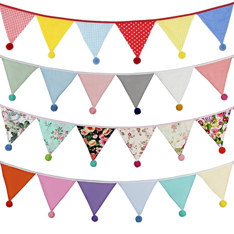 Children Photo Props Pennant Banners Baby Photoshoots Backdrop Wall Decoration