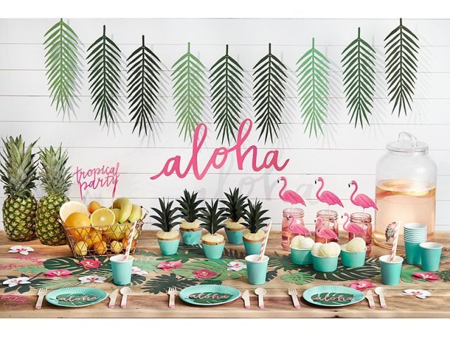 Pink Flamingo Cake Toppers