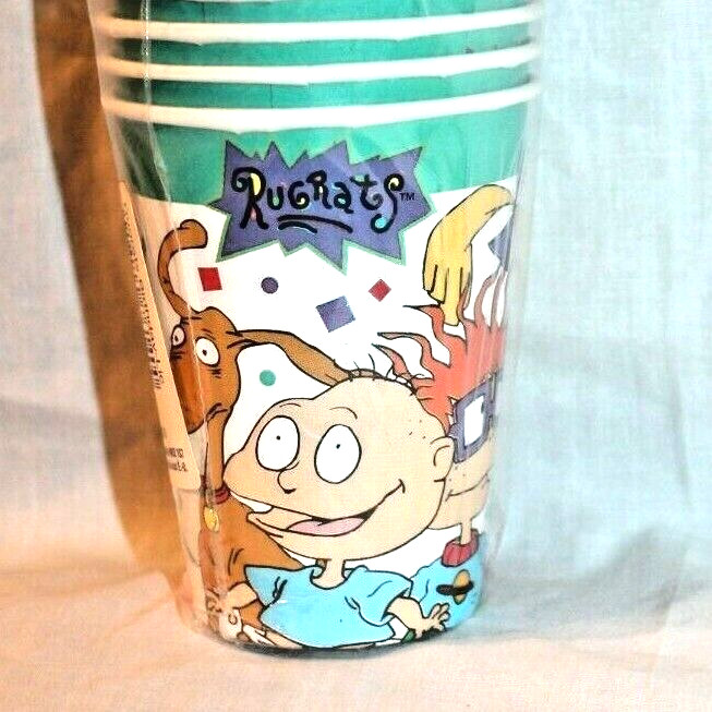 NEW IN PACKAGE 8-RUGRATS PAPER CUPS PARTY SUPPLIES