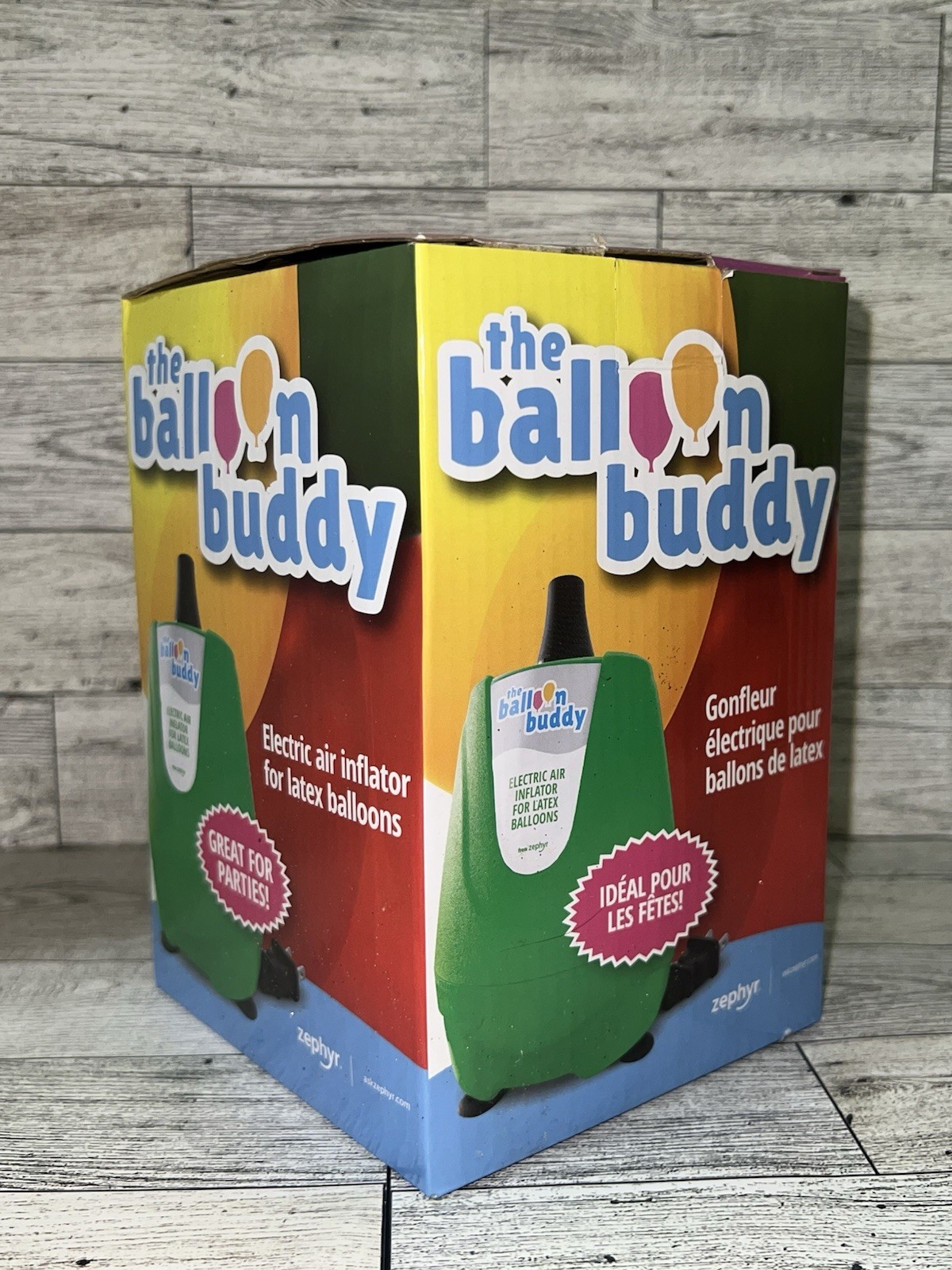 Balloon Inflator Buddy Electric Air For Balloons, Air Mattress, Pool Toys, Craft