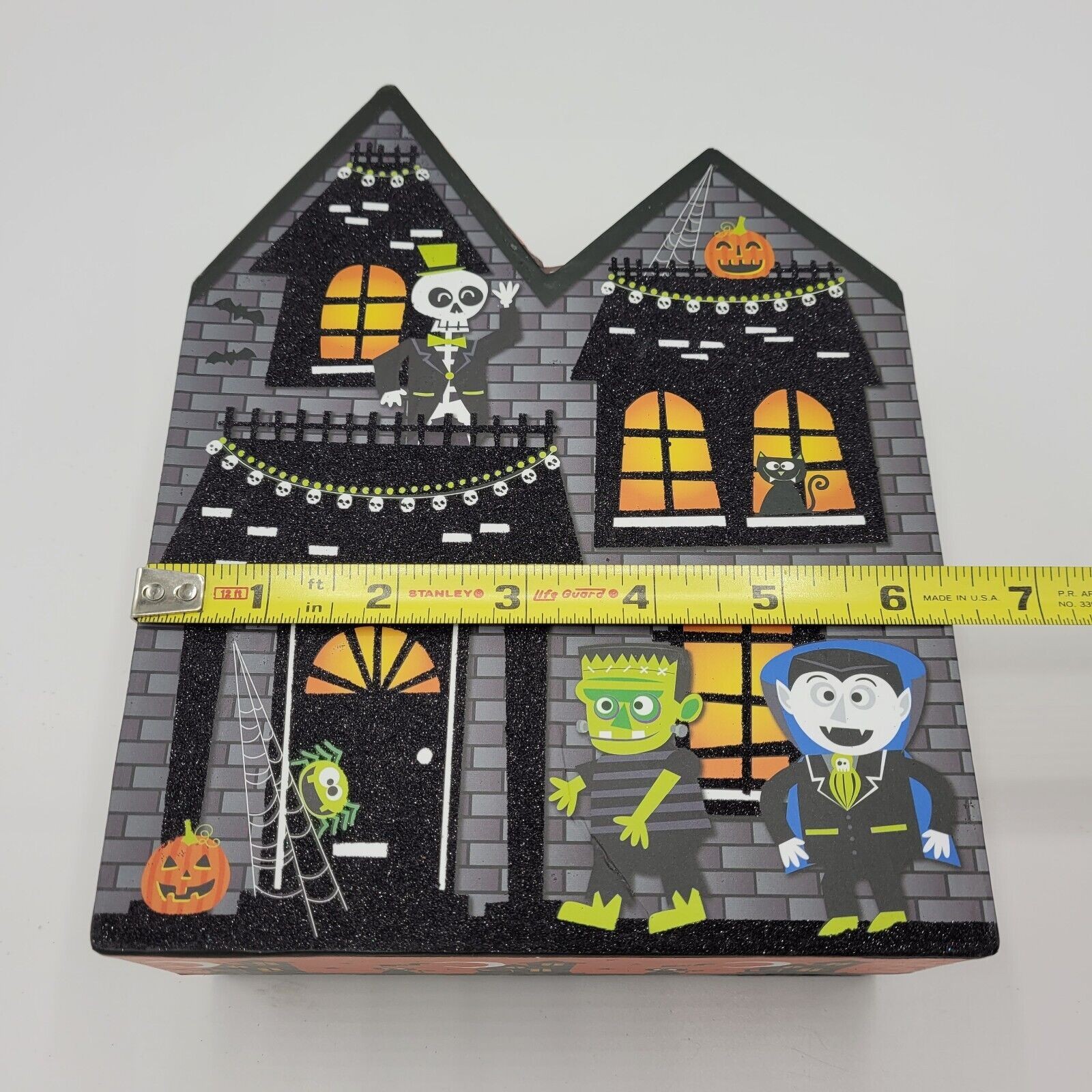 Halloween Treat Boxes: 2 Jack-o-lantern & 1 Haunted House