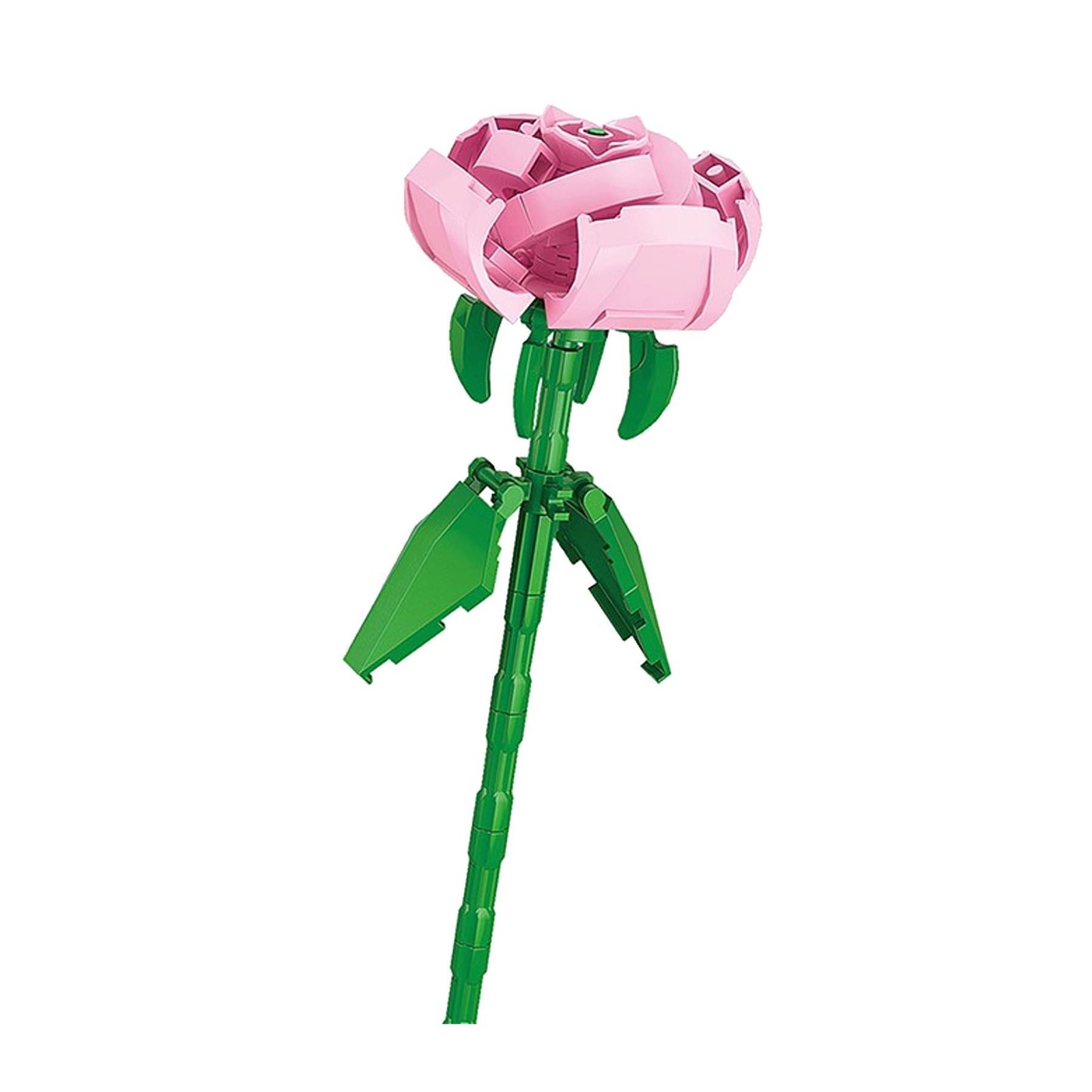 Mini Bricks Rose Flower 61pc Building Blocks Set Ideal for Gift for Her
