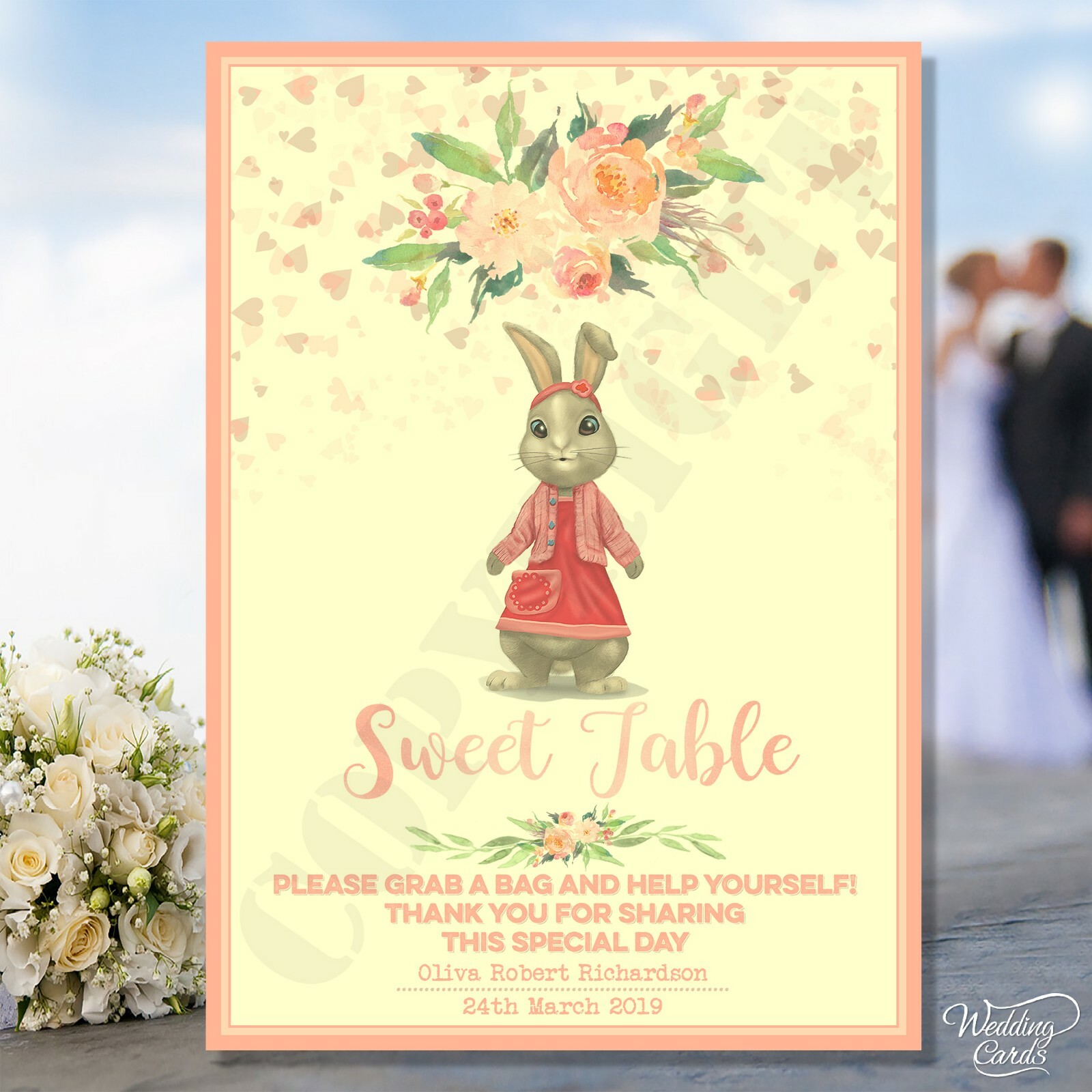 Sweet Treats Peter Rabbit Flopsy Candy Buffet Table Sweeties Corner Sweets Party