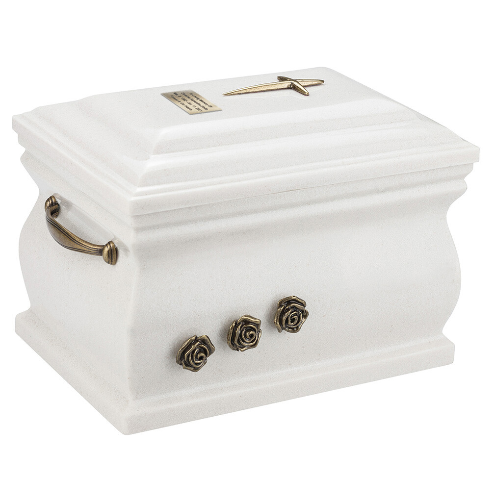 Composite Cremation Casket Funeral ashes urn for Adultr Unique Memorial URN