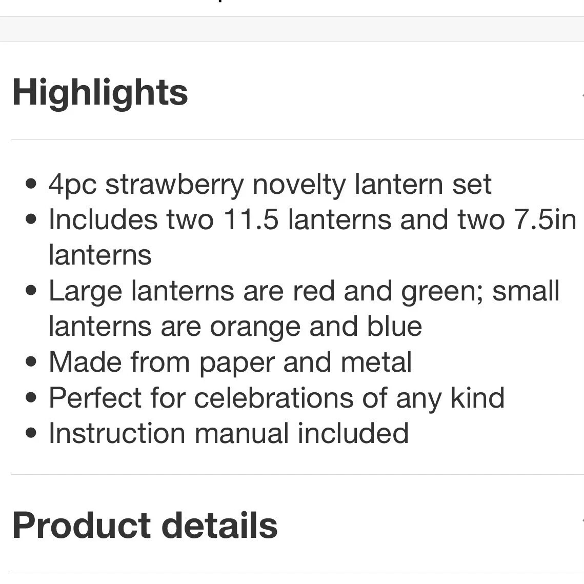 4pc Novelty Strawberries Lantern Set *NEW* kate spade new york x Target