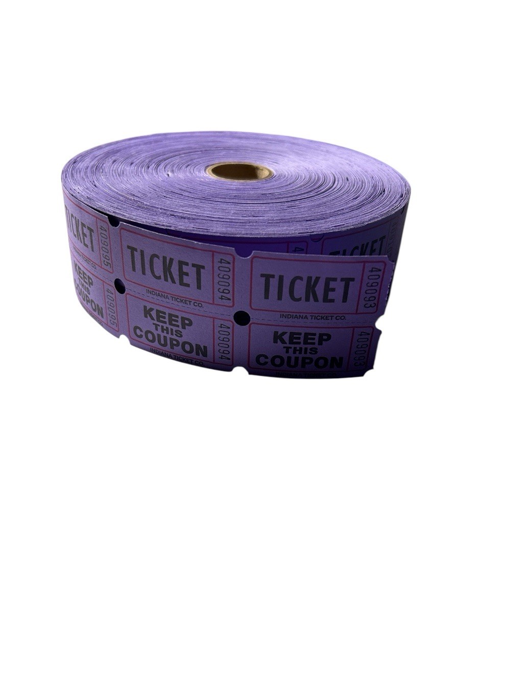 Raffle Tickets Double Roll – Events, Carnivals – 2000 Ticket Count Per Roll