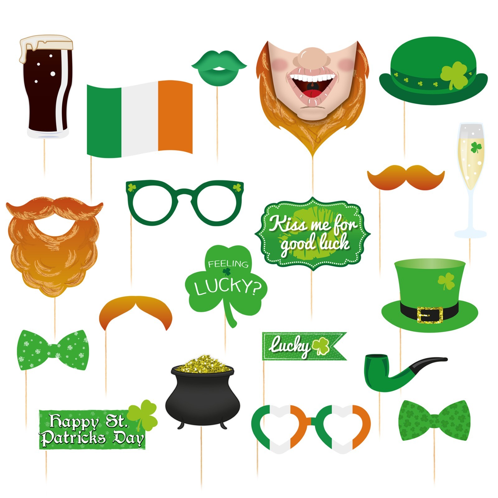 St Patricks Day – Party Fun Accessories – Choose Design
