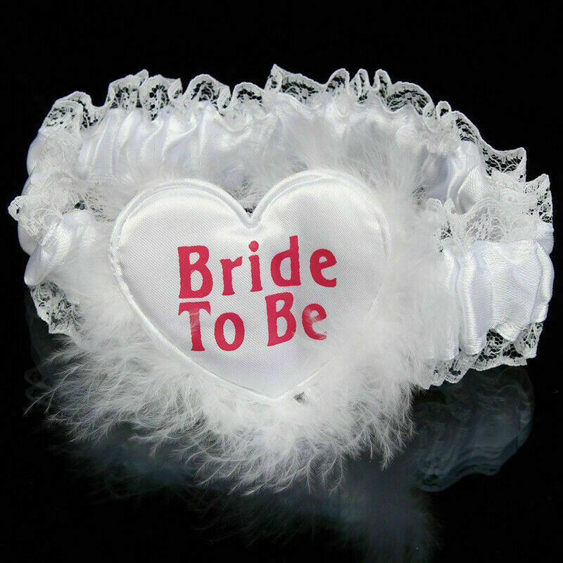 Bride To Be Garter with Lace Hen Night Party Accessories Wedding Fashion Decors