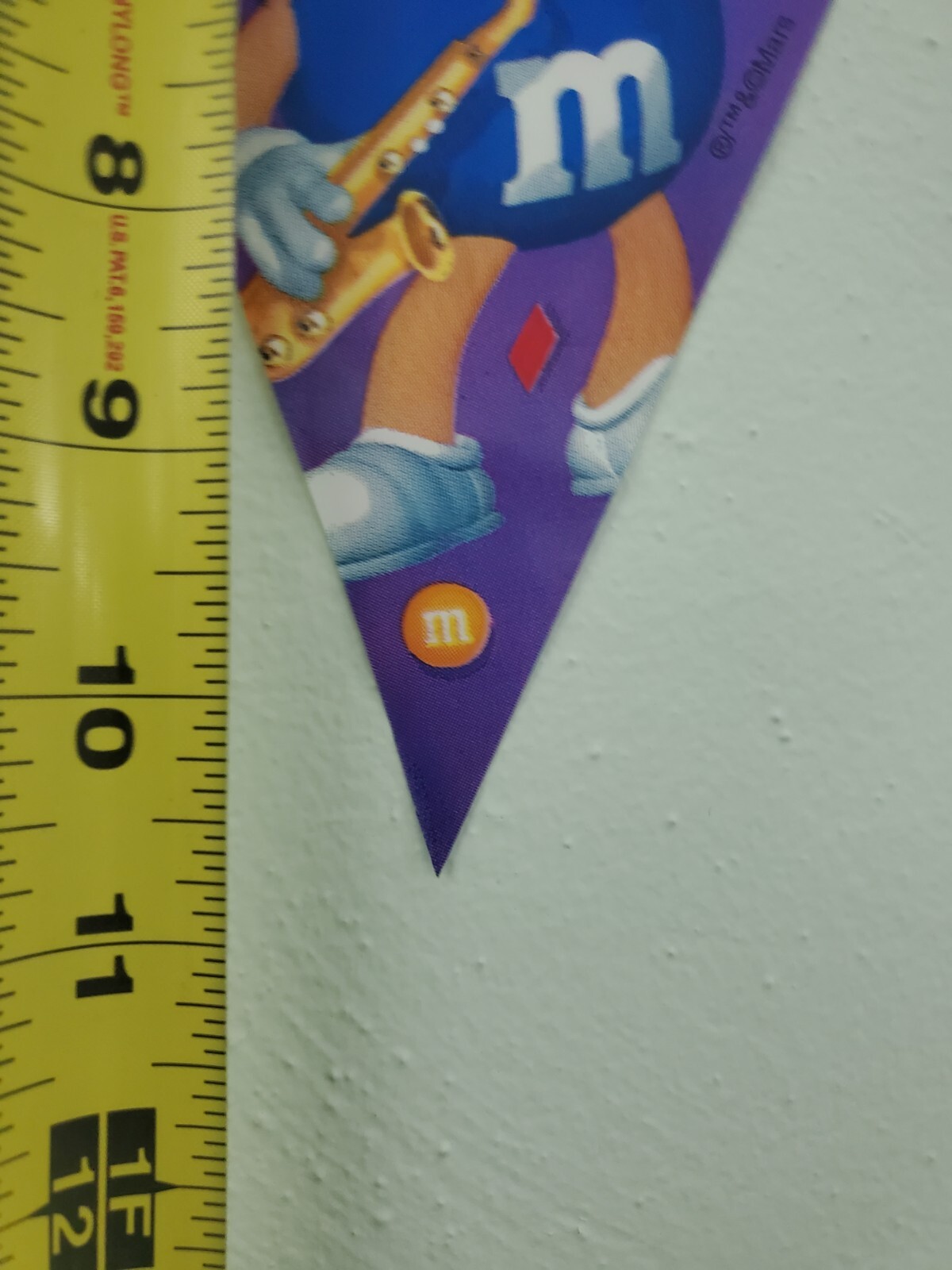M&M’s Pennant Banner 12ft ~ Birthday Party Supplies Favors New in the Package