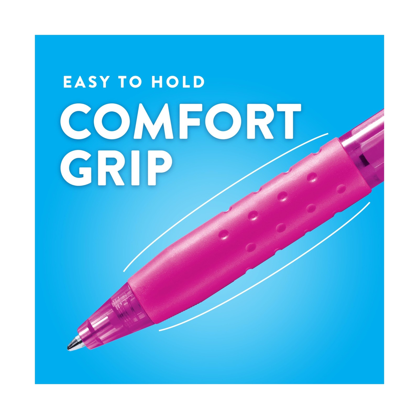 Paper Mate InkJoy 300RT Retractable Ballpoint Pens Medium Point Red Box of 12