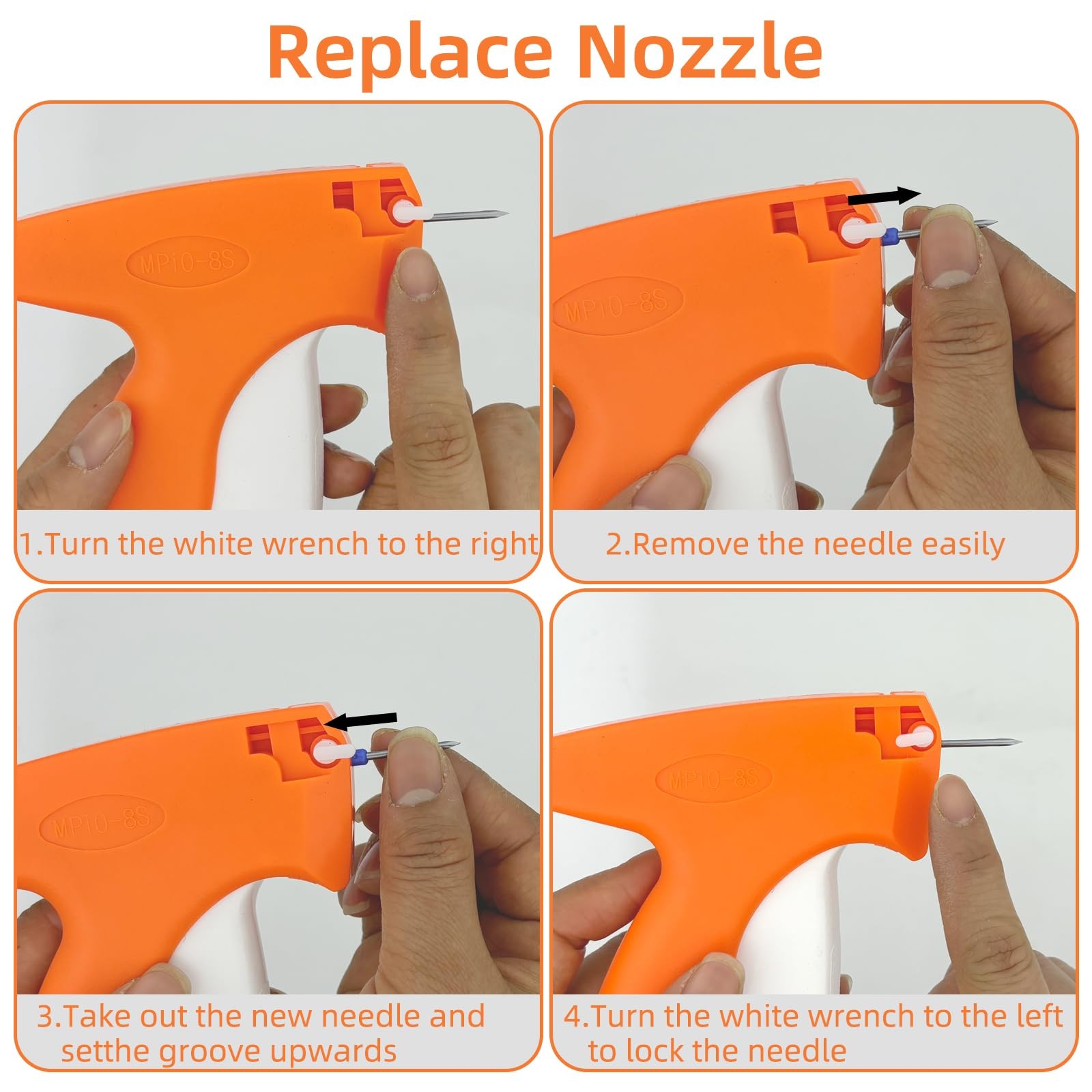 Tagging Gun for Clothing, 2006 Pieces Price Tag Attacher Gun Kit for Clothes …
