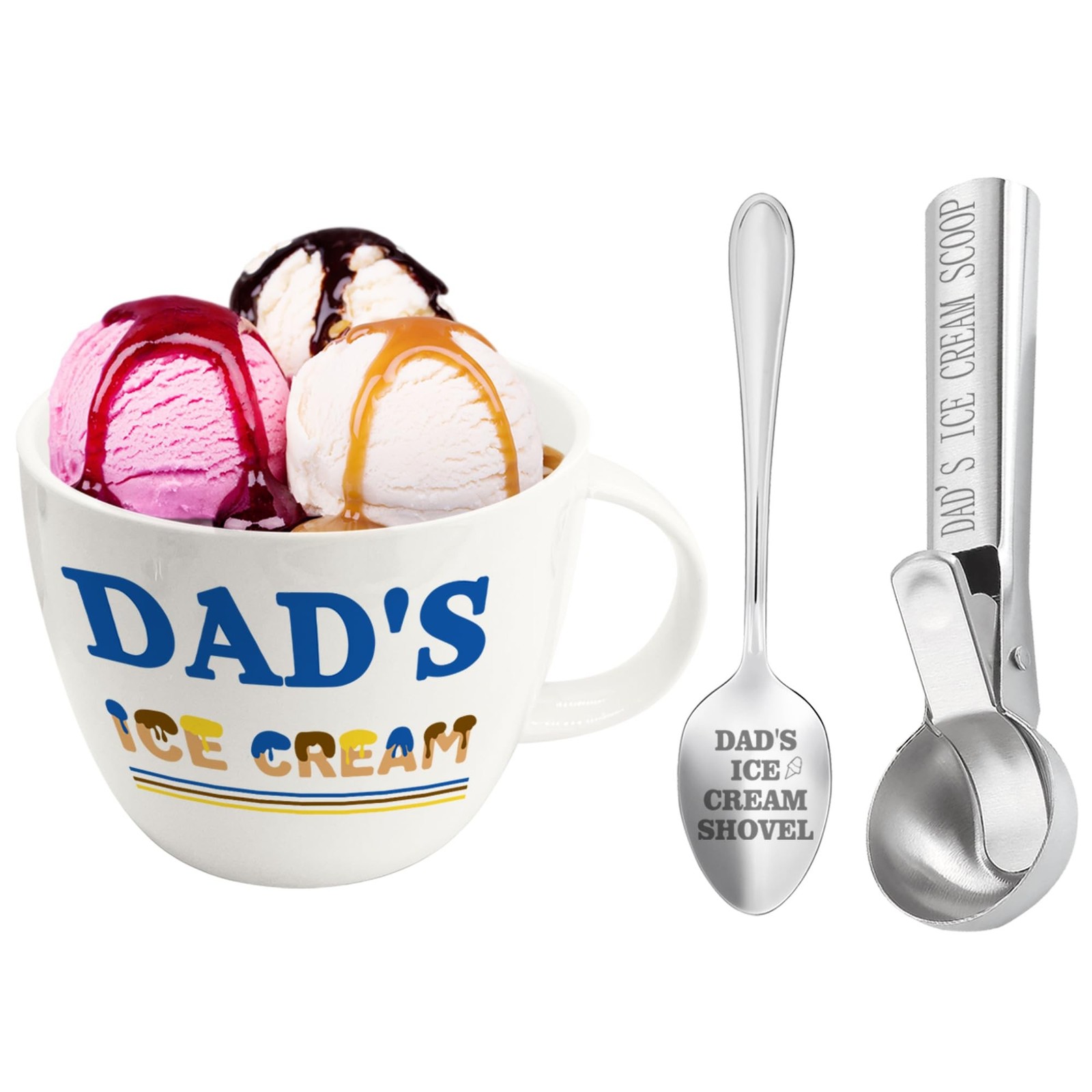 Dad Gifts, Fathers Day Birthday Gifts for Dad from Daughter Son, Dad’s Ice Cr…