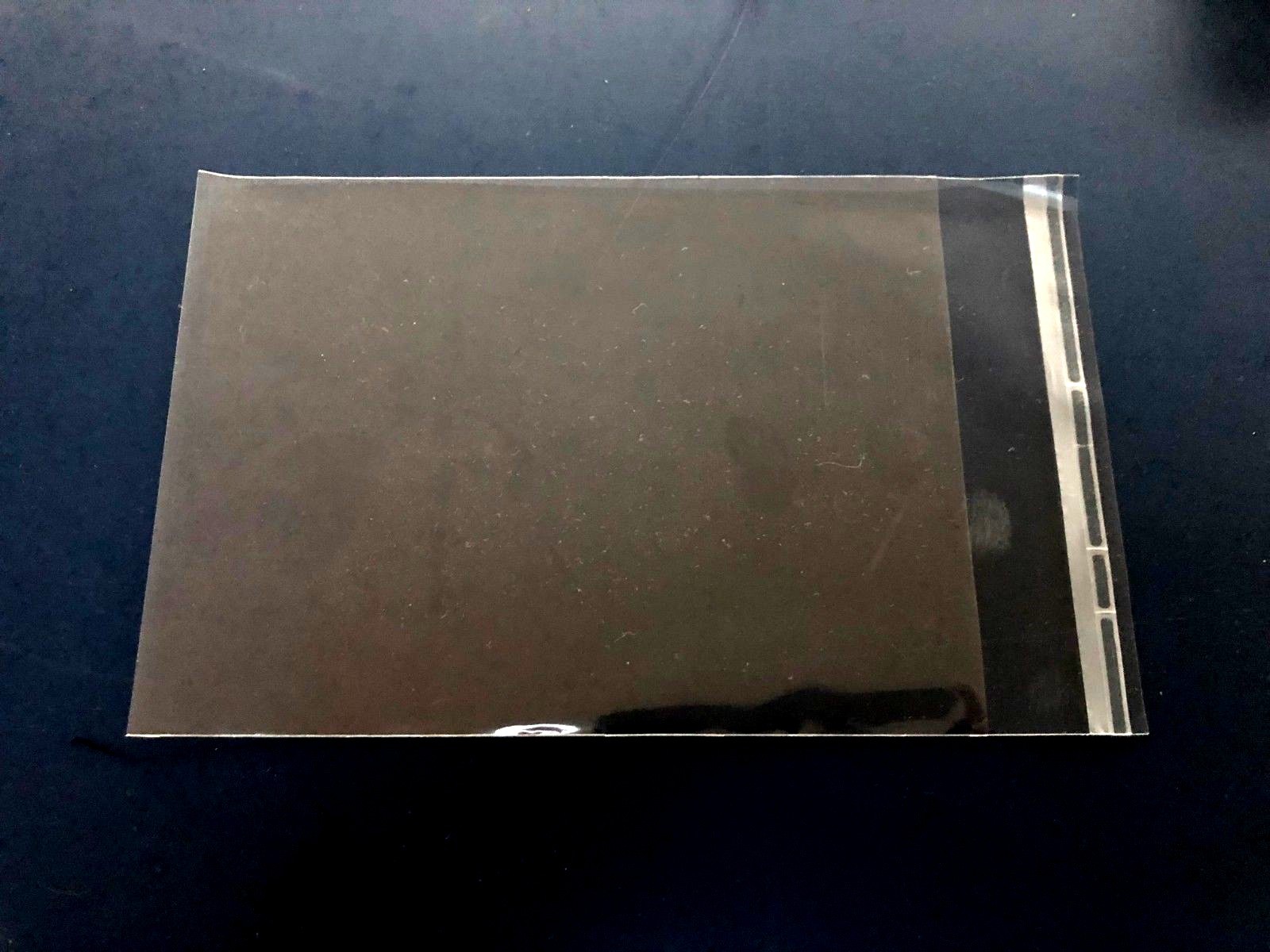 50 Clear Resealable Recloseable Self Adhesive Seal Cello Lip Tape Plastic Bags