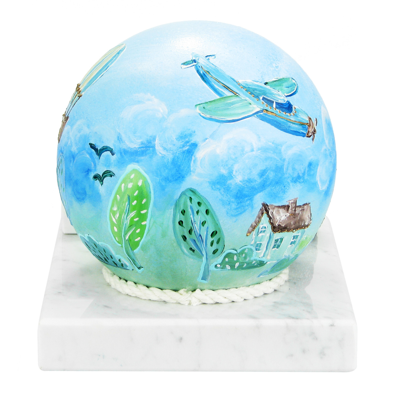 Baby boy Urn For Ashes Artistic Child Urn For Ashes Decorative Urn For Boy