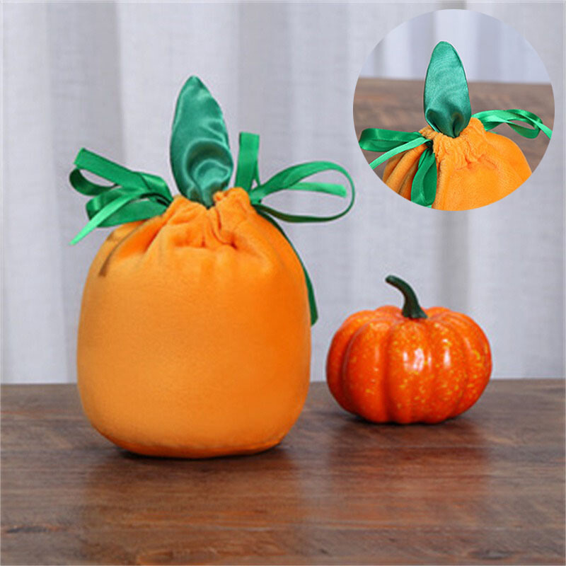 Pumpkin Candy Bag Candy Bat Halloween Trick Christmas Gift Kids 2023 Decoration