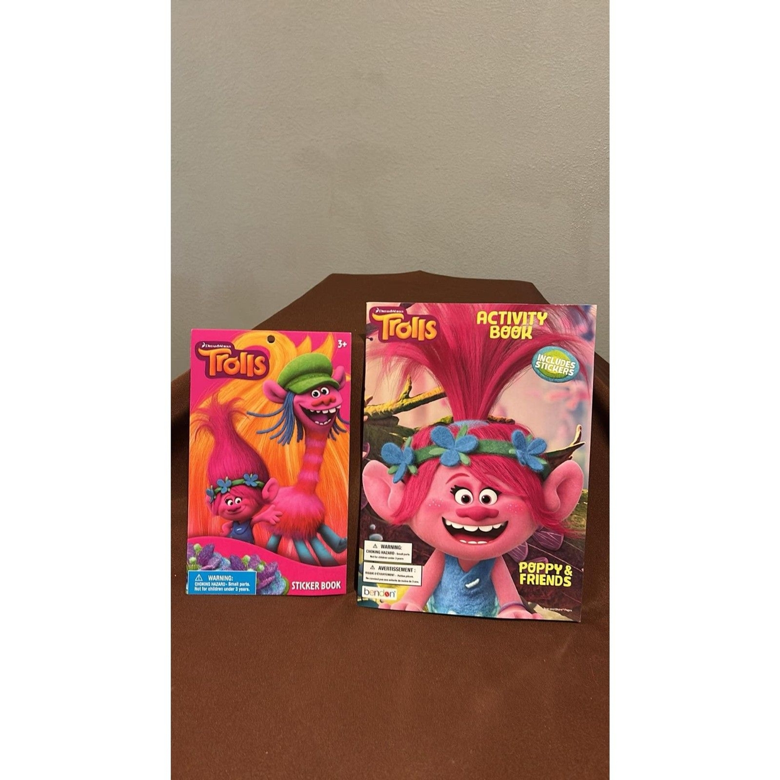 Lot of 9 Troll Party Favors Puzzles Golden Books Activity Book Others