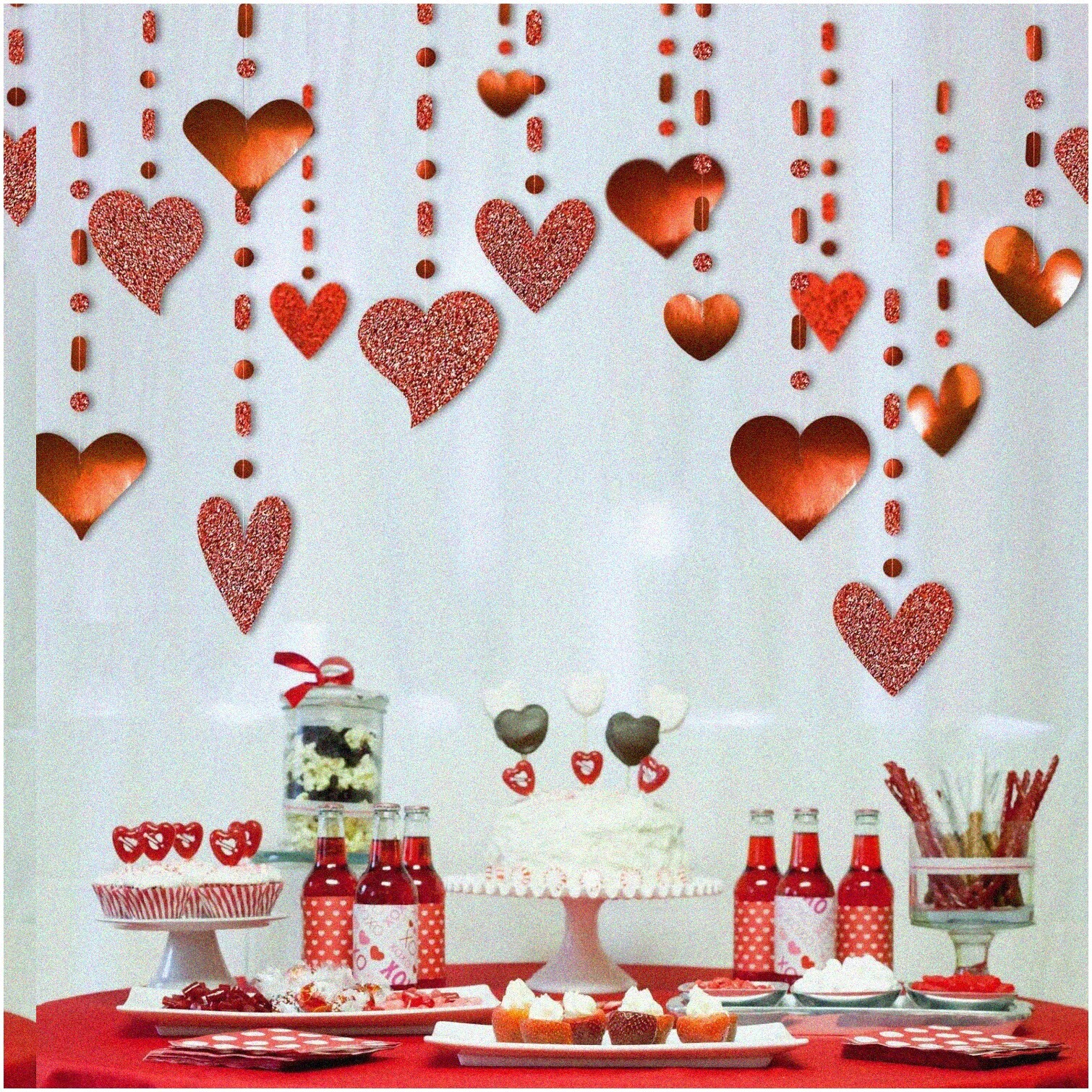 Love Celebration Heart Garland and Cutouts Set